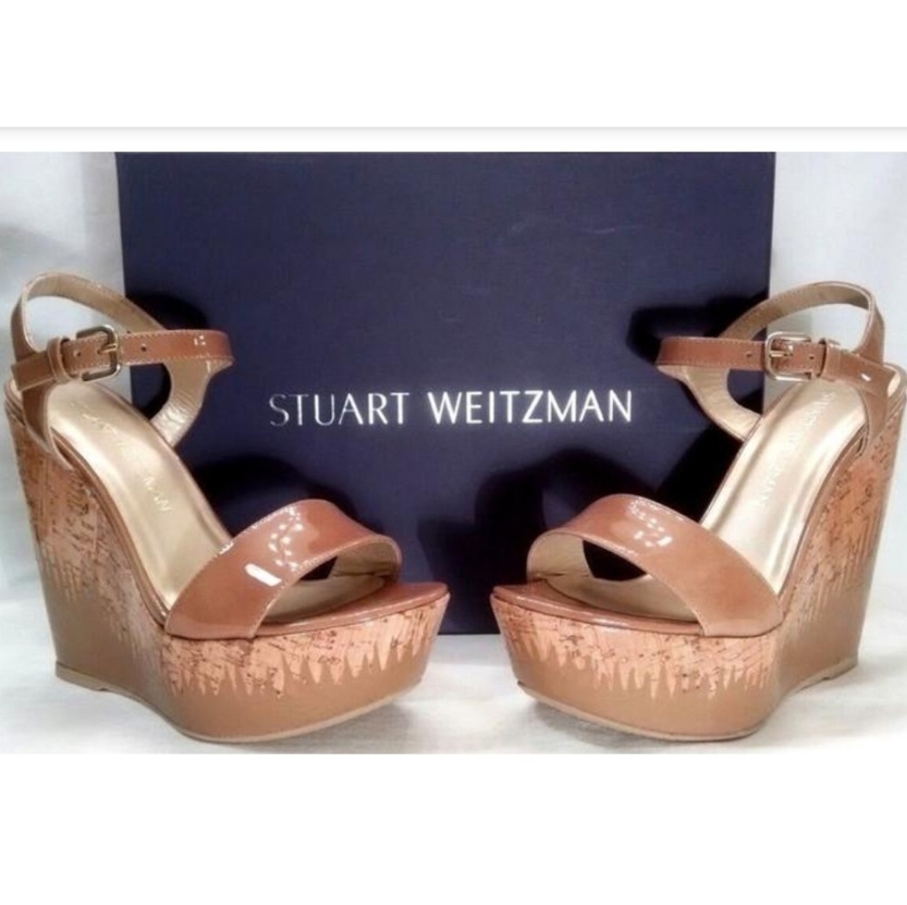 Stuart Weitzman Wedges, Size 7 - Picture 2 of 8
